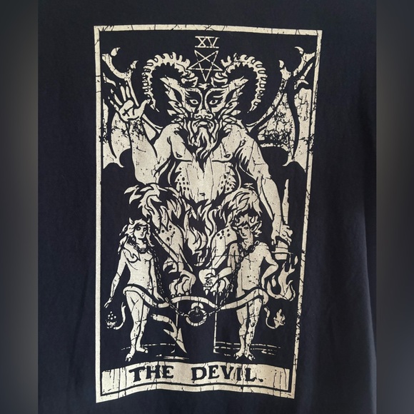 The Devil Tarot Card Shirt - Picture 2 of 4